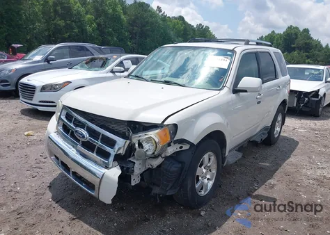 2012 Ford Escape Limited z USA, uszkodzony, nr VIN 1FMCU0E7XCKA87918